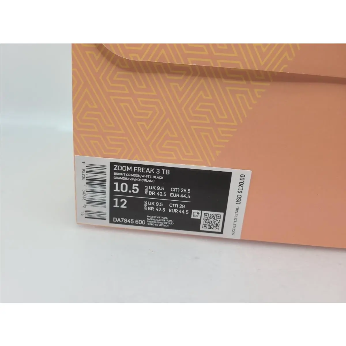 Nike shoes - Nike Zoom Freak - Zoom Freak - Red (UPC: 195238347352) 2