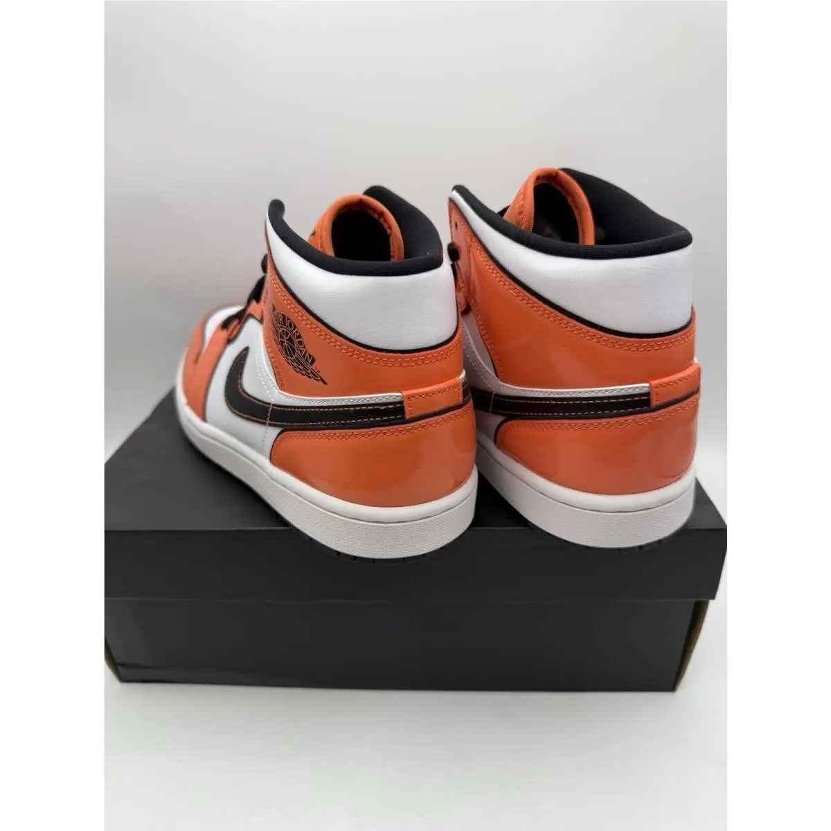 Nike shoes - Jordan Air 1 Mid GS - Orange (UPC: 0194501265423) 6