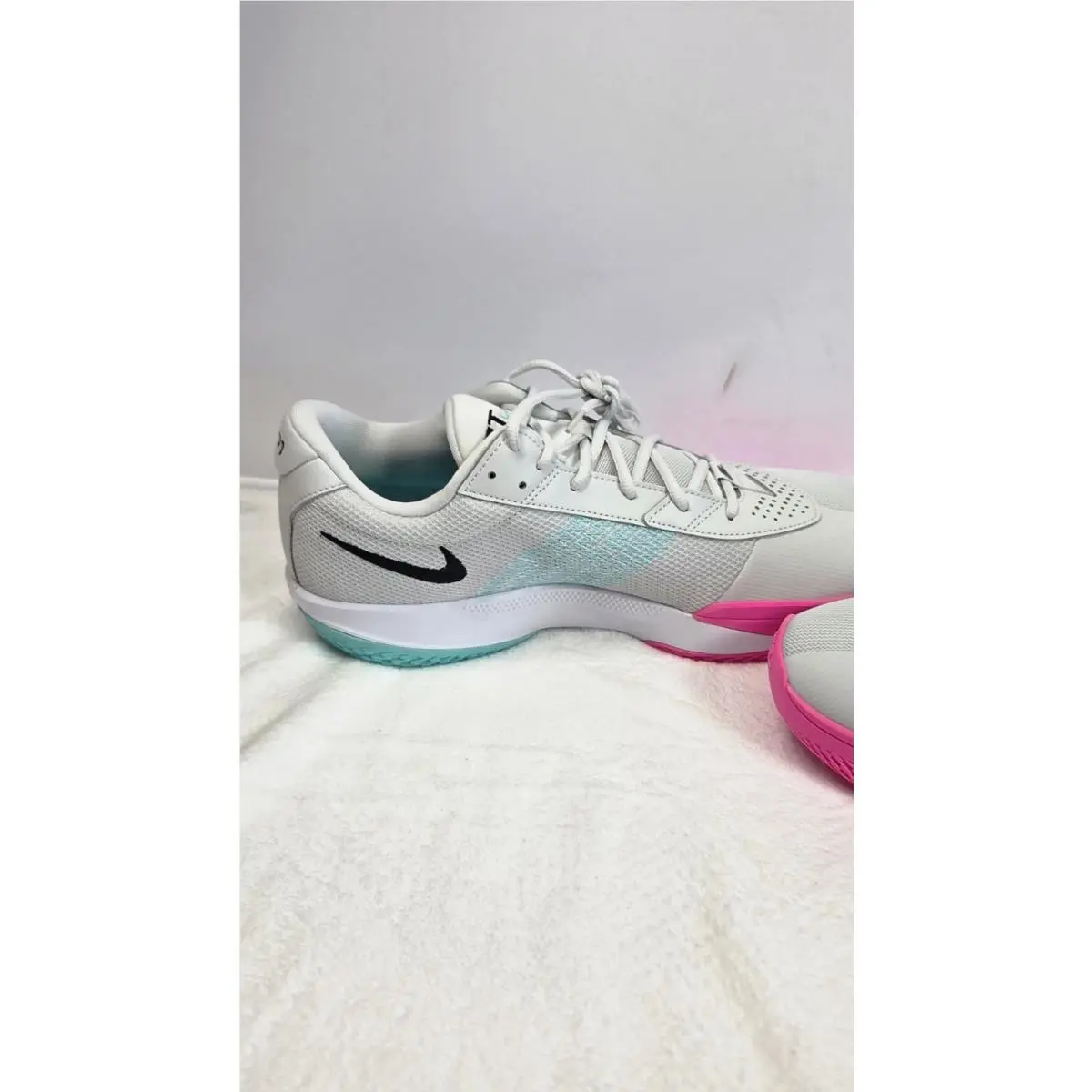 Nike shoes - Nike Air Zoom G.T Cut Academy EP - FB2599 010 - PHOTON DUST/WHITE-PINK BLAST 8