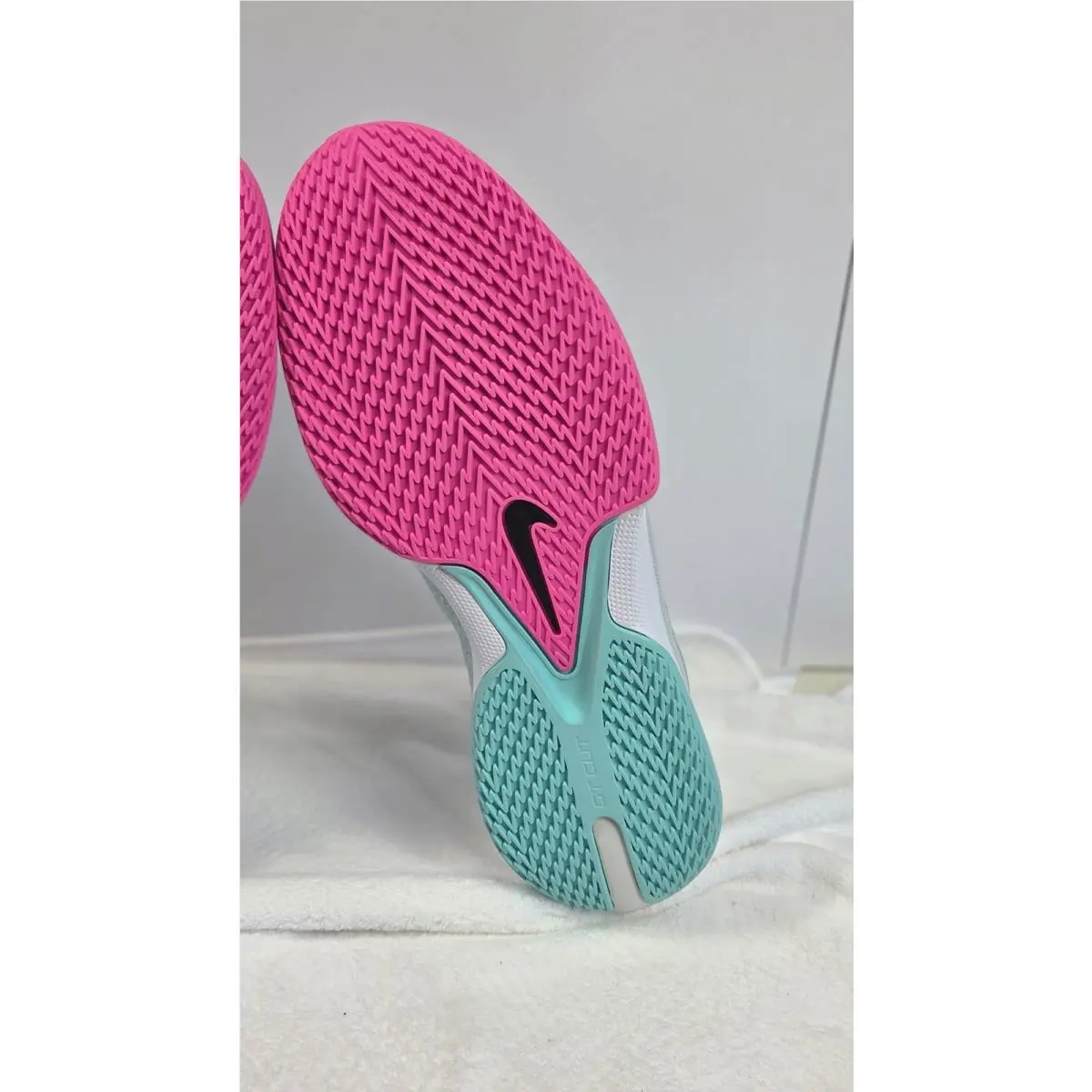 Nike shoes - Nike Air Zoom G.T Cut Academy EP - FB2599 010 - PHOTON DUST/WHITE-PINK BLAST 14