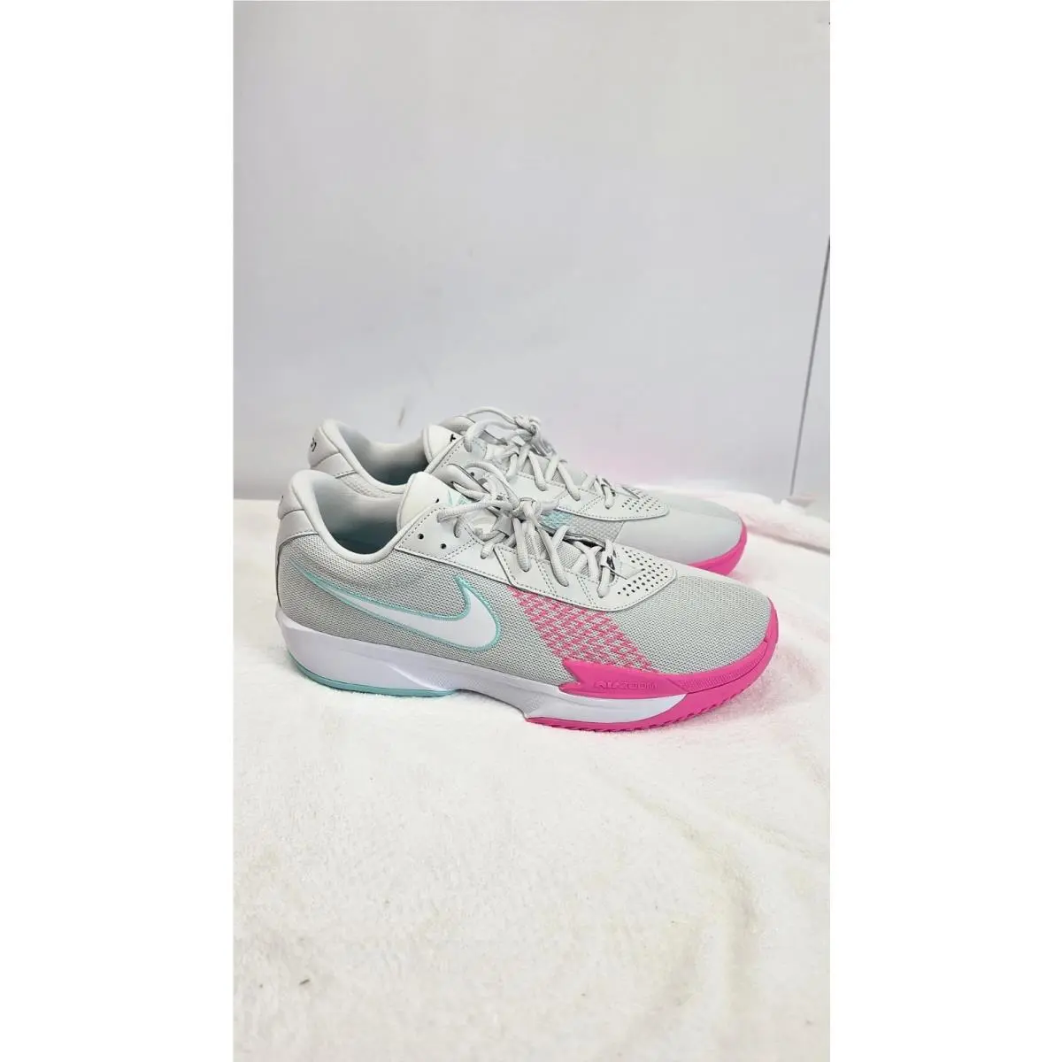 Nike shoes - Nike Air Zoom G.T Cut Academy EP - FB2599 010 - PHOTON DUST/WHITE-PINK BLAST 1