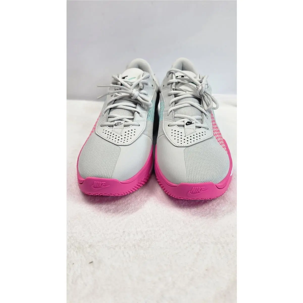 Nike shoes - Nike Air Zoom G.T Cut Academy EP - FB2599 010 - PHOTON DUST/WHITE-PINK BLAST 2