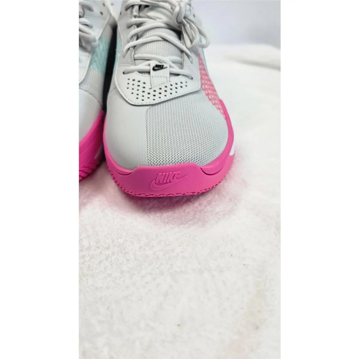 Nike shoes - Nike Air Zoom G.T Cut Academy EP - FB2599 010 - PHOTON DUST/WHITE-PINK BLAST 3