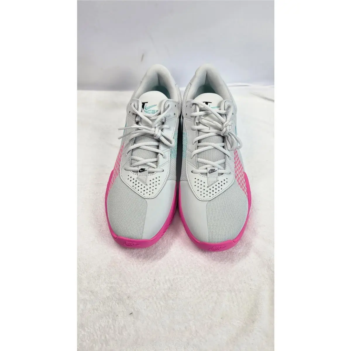 Nike shoes - Nike Air Zoom G.T Cut Academy EP - FB2599 010 - PHOTON DUST/WHITE-PINK BLAST 4