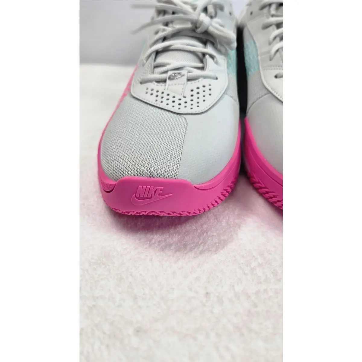 Nike shoes - Nike Air Zoom G.T Cut Academy EP - FB2599 010 - PHOTON DUST/WHITE-PINK BLAST 6