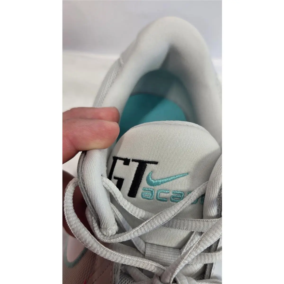 Nike shoes - Nike Air Zoom G.T Cut Academy EP - FB2599 010 - PHOTON DUST/WHITE-PINK BLAST 5