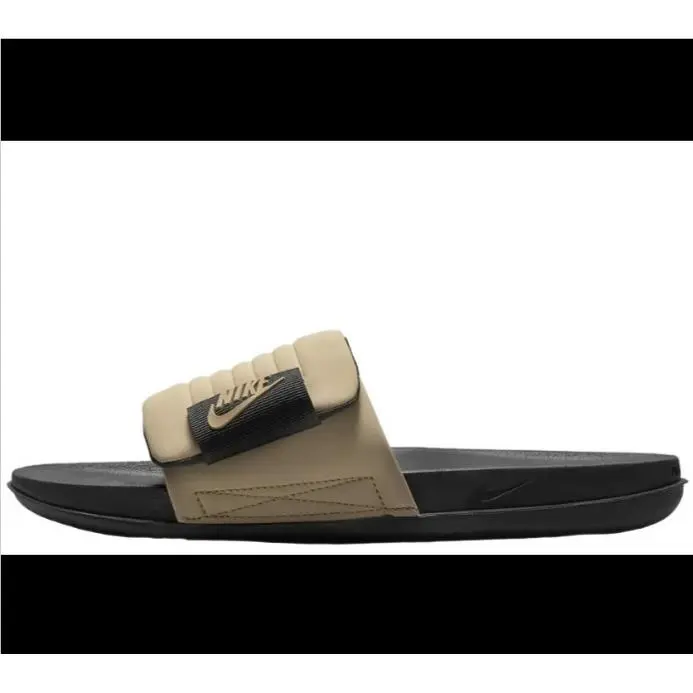Nike shoes - NIKE Offcourt Adjust - Offcourt Adjust - DQ9624-004 - Black/Khaki/Black 1