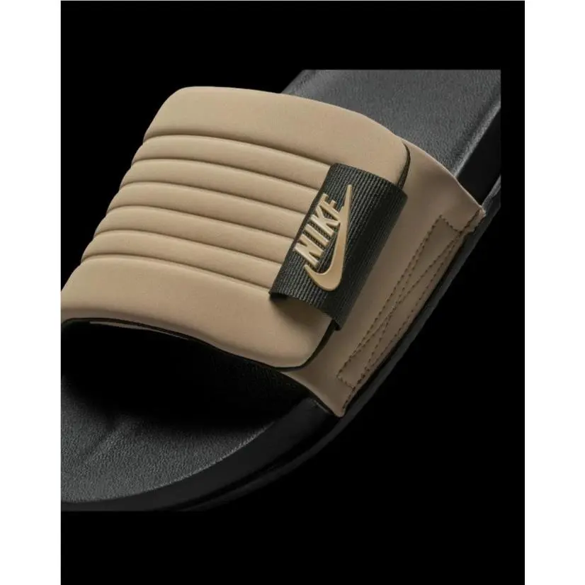 Nike shoes - NIKE Offcourt Adjust - Offcourt Adjust - DQ9624-004 - Black/Khaki/Black 6