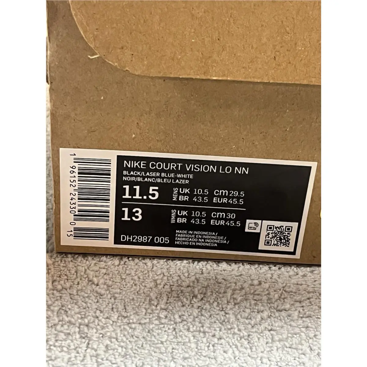 Nike shoes - Nike Court Vision - Court Vision - Black 3