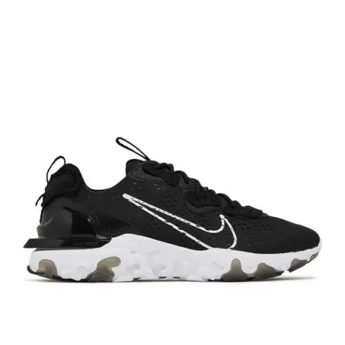 Nike Men`s React Vision Black/white-black Size 6