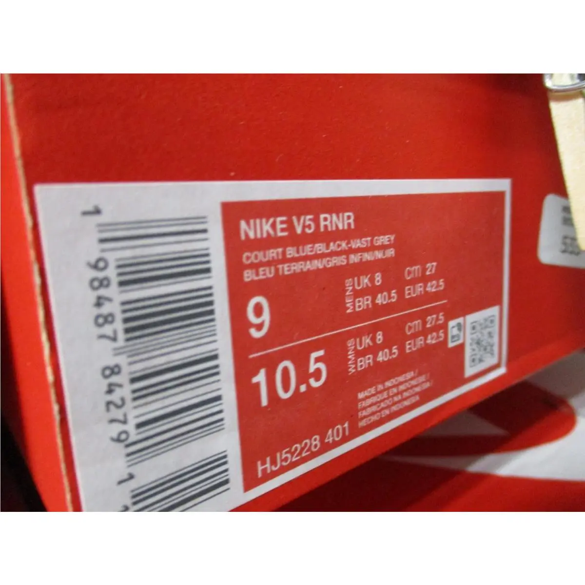 Nike shoes - Nike V5 RNR - RNR - Blue 7