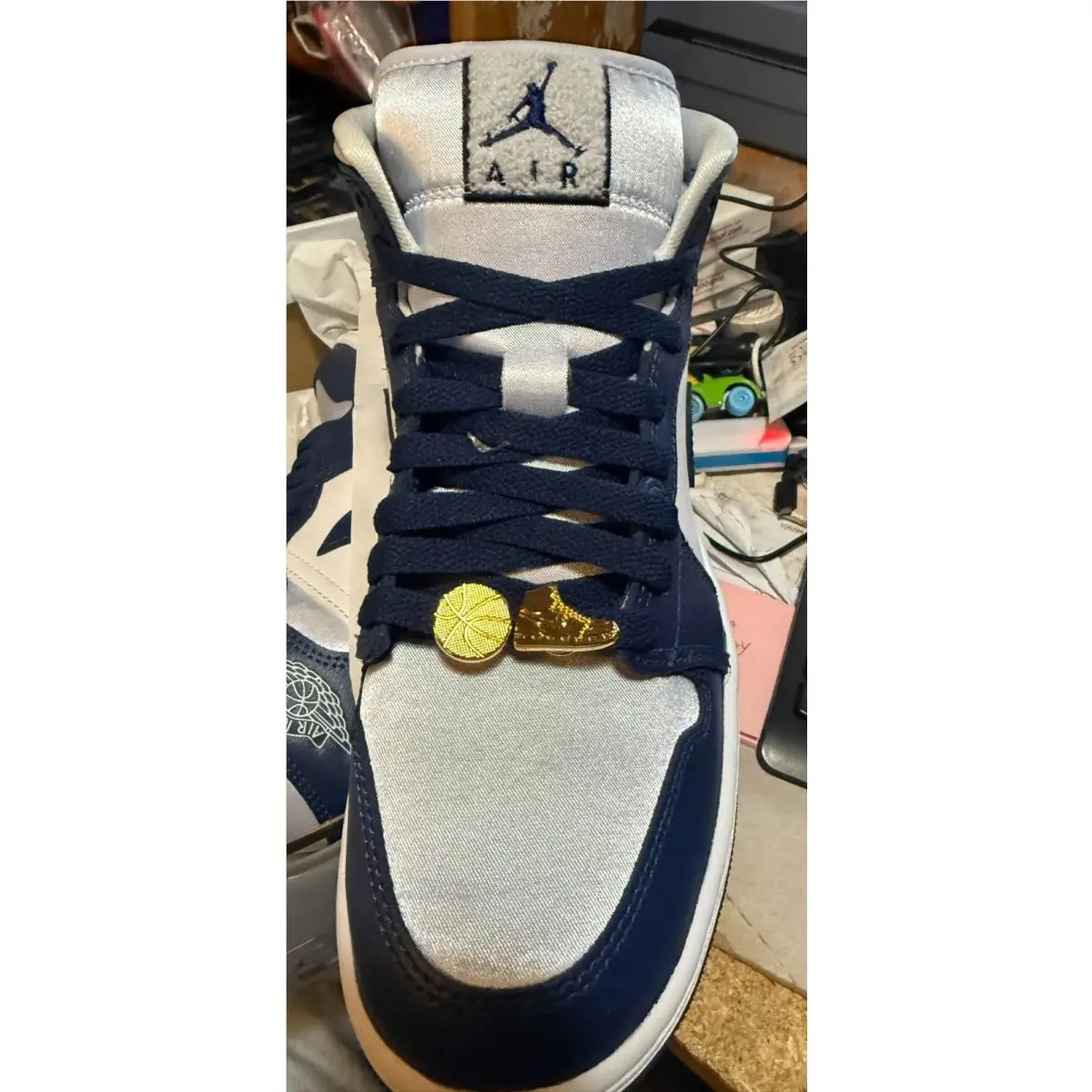 Nike shoes - GREY & MIDNIGHT NAVY 0