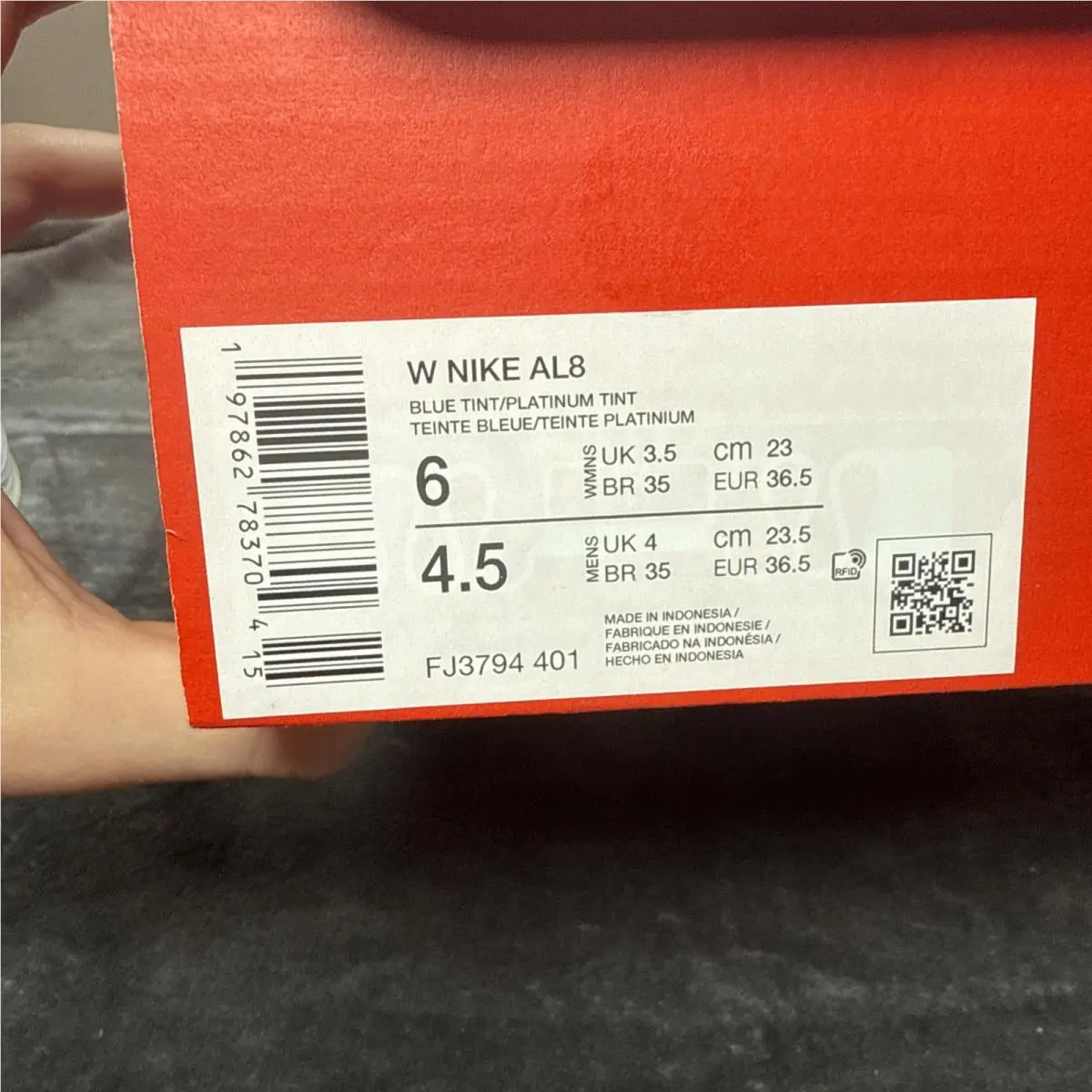 Nike shoes - Nike AL8 - Light Blue 5