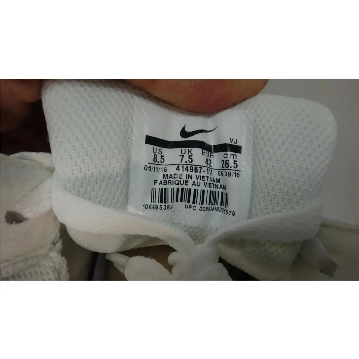 Nike shoes - Nike Air Flight Classic - Air Flight Classic - 414967-111 - White 8