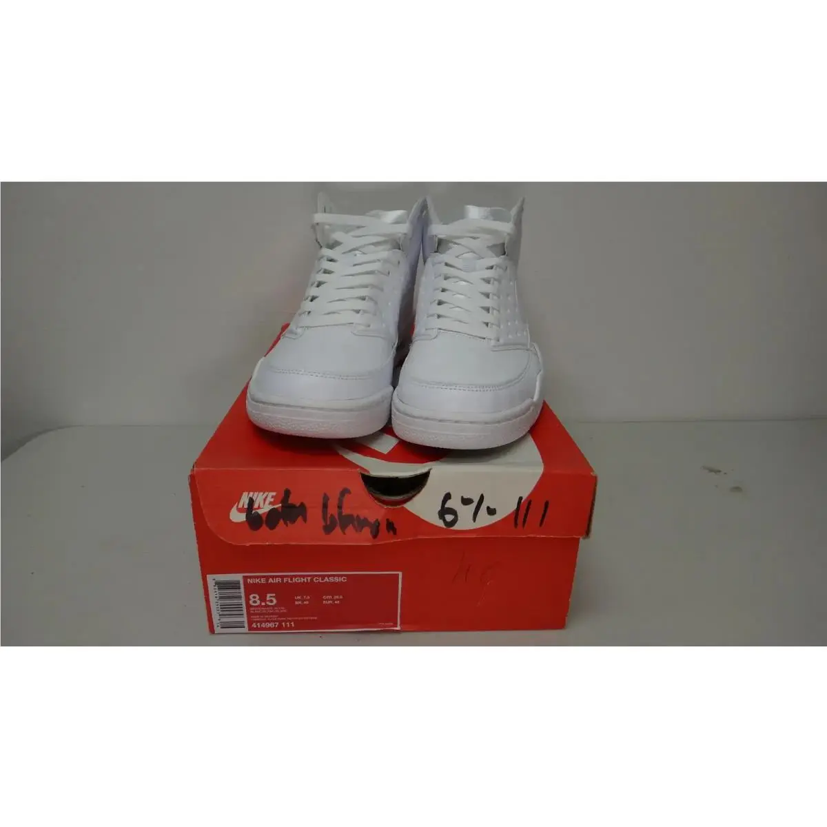 Nike shoes - Nike Air Flight Classic - Air Flight Classic - 414967-111 - White 0