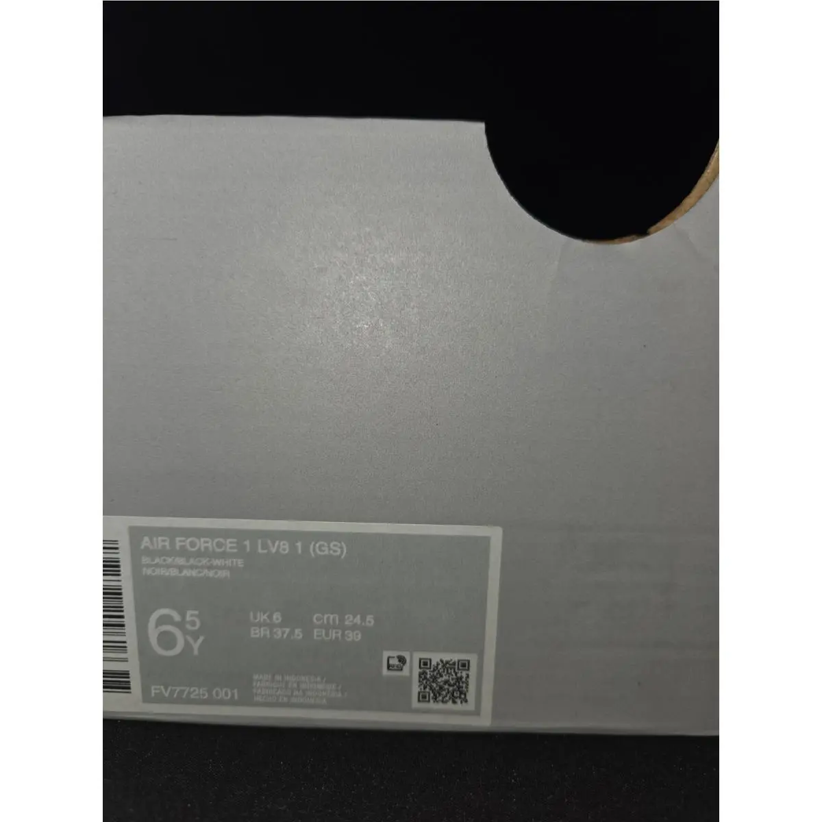 Nike shoes - Nike Air Force 1 LV8 - Black 6