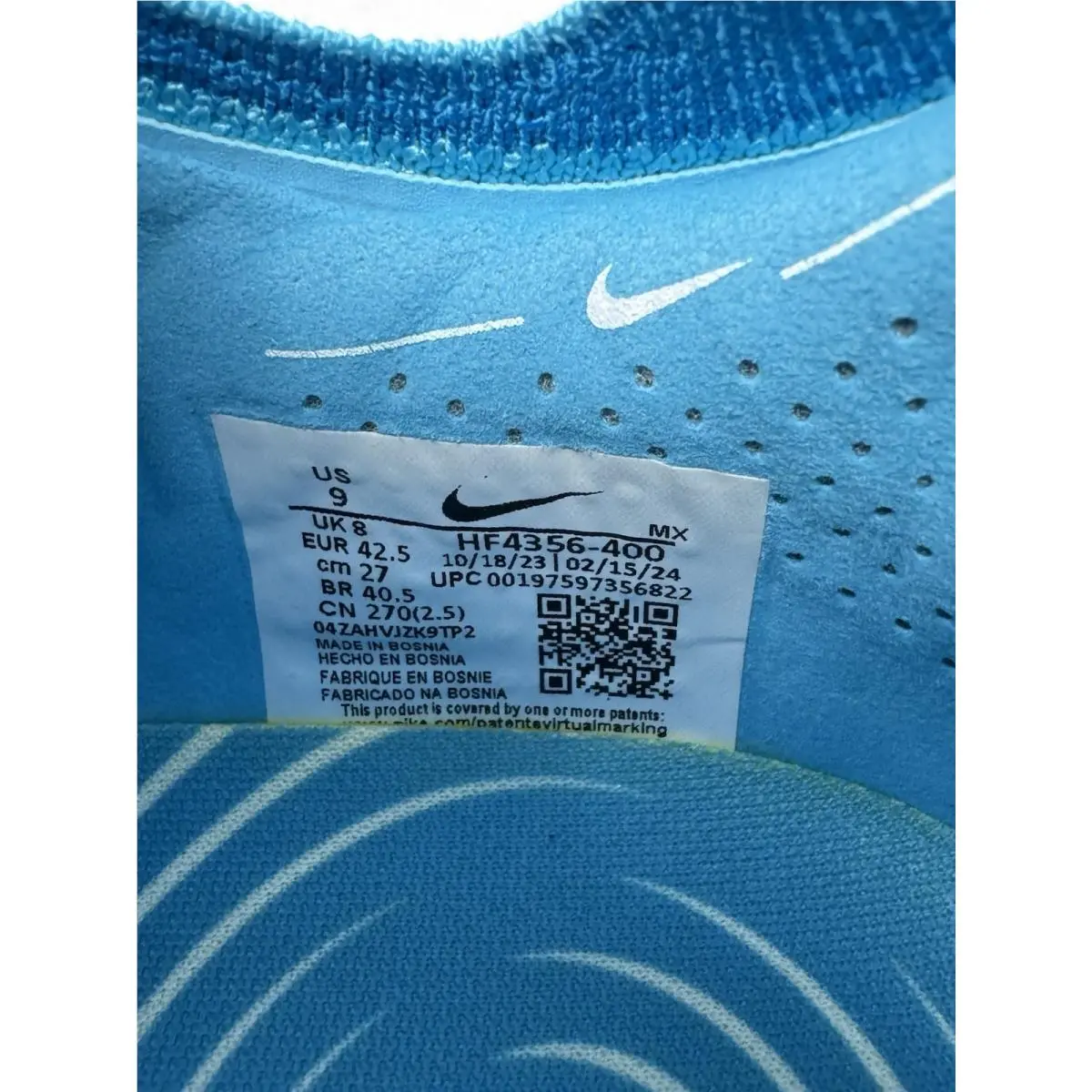 Nike shoes - Nike Phantom GX - Phantom - HF4356 400 - Blue 3