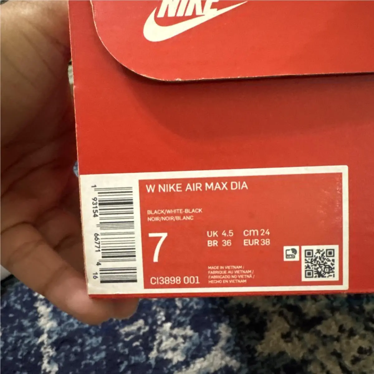 Nike shoes - Nike Air Max Dia - Air Max Dia - CI3898-001 - Black 5