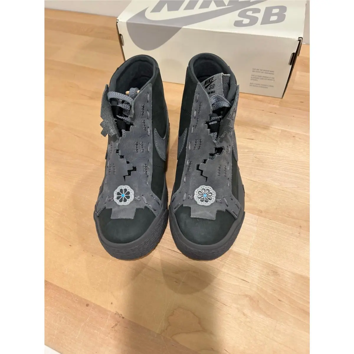 Nike shoes - Nike Blazer SB - Blazer - FQ0792-001 - Gray, Manufacturer: Anthracite/Dark Smoke Grey 4