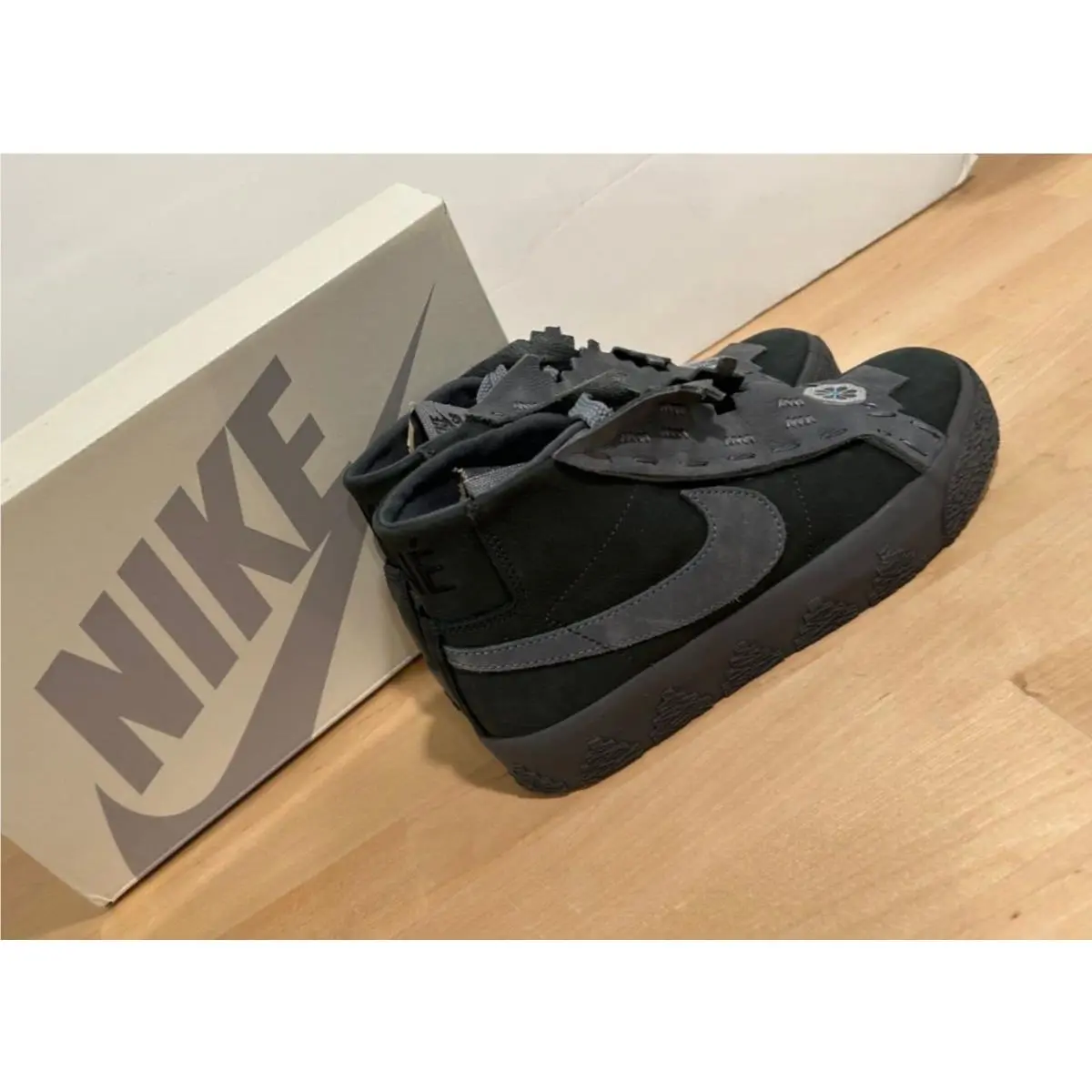 Nike shoes - Nike Blazer SB - Blazer - FQ0792-001 - Gray, Manufacturer: Anthracite/Dark Smoke Grey 1