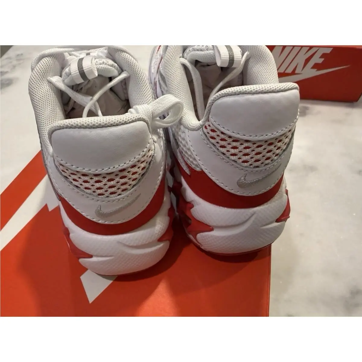 Nike shoes - Nike Zoom Air Fire White University Red CW3876-101 - White 1
