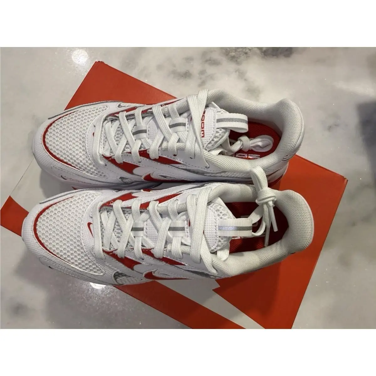 Nike shoes - Nike Zoom Air Fire White University Red CW3876-101 - White 3