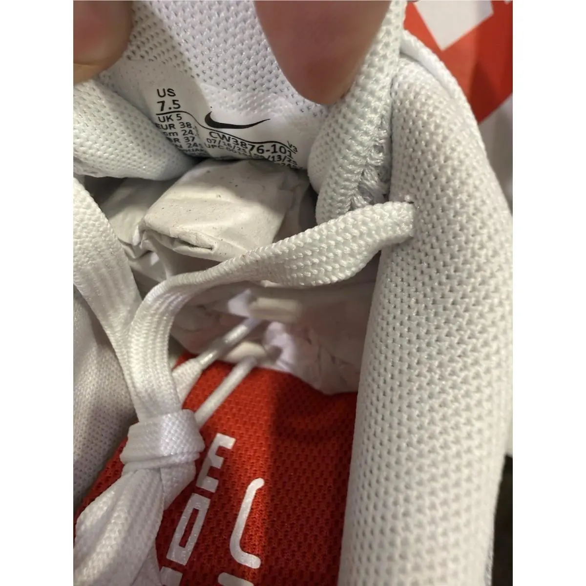 Nike shoes - Nike Zoom Air Fire White University Red CW3876-101 - White 5
