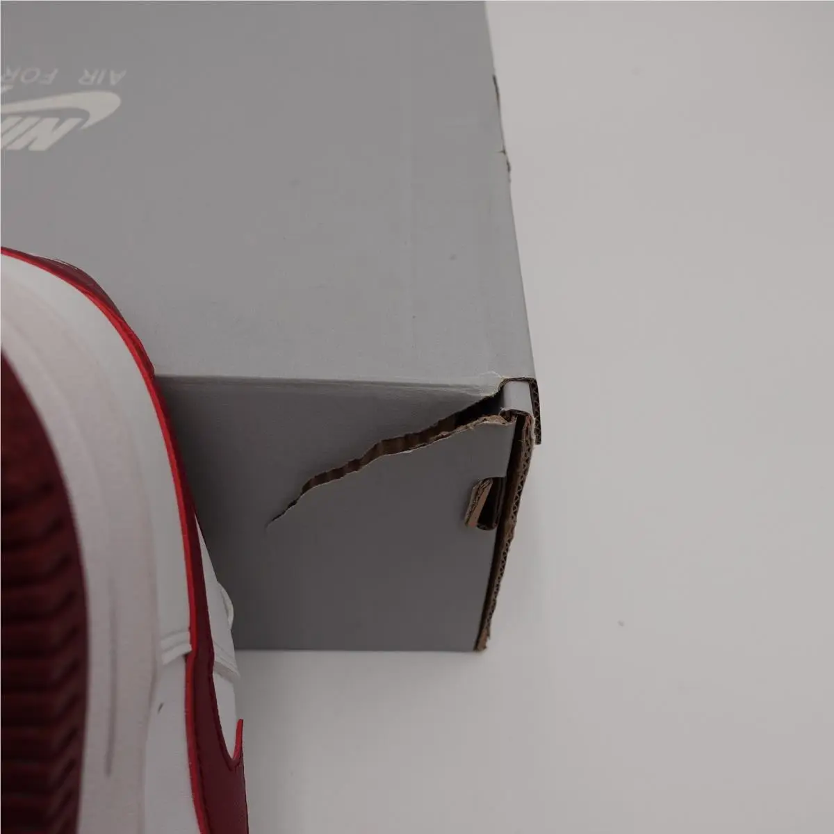 Nike shoes - Nike Air Force 1 (GS) - White 5