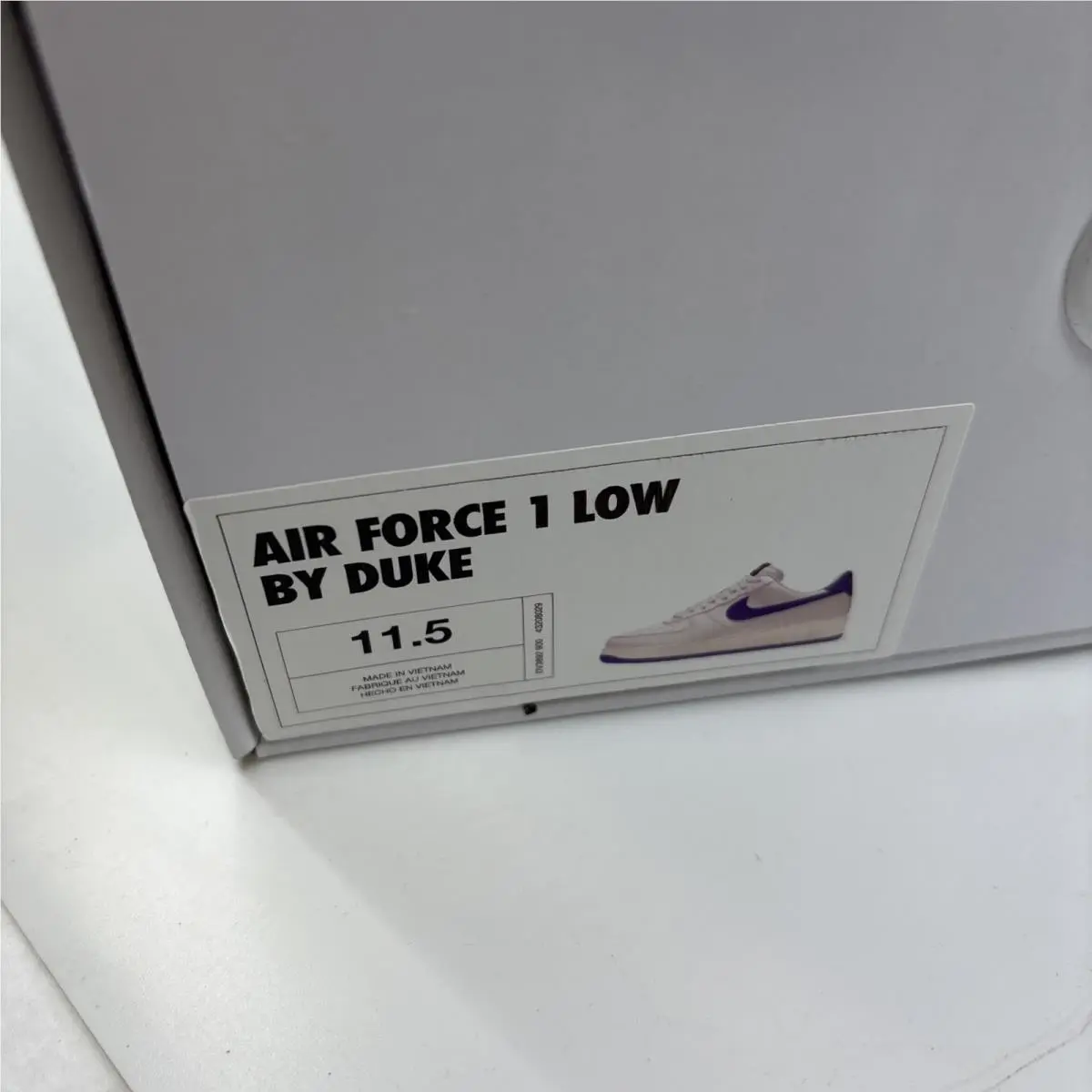 Nike shoes - Nike Air Force 1 - Air Force - DV3892-400 - White, Blue 12