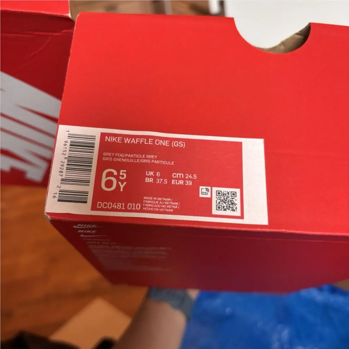 Nike shoes - Nike Waffle One - Waffle One - Gray (UPC: 196152292872) 9
