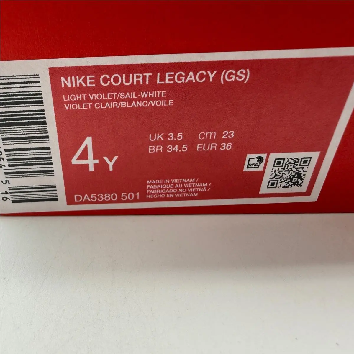 Nike shoes - Court Legacy (GS) - Court Legacy - Purple 0