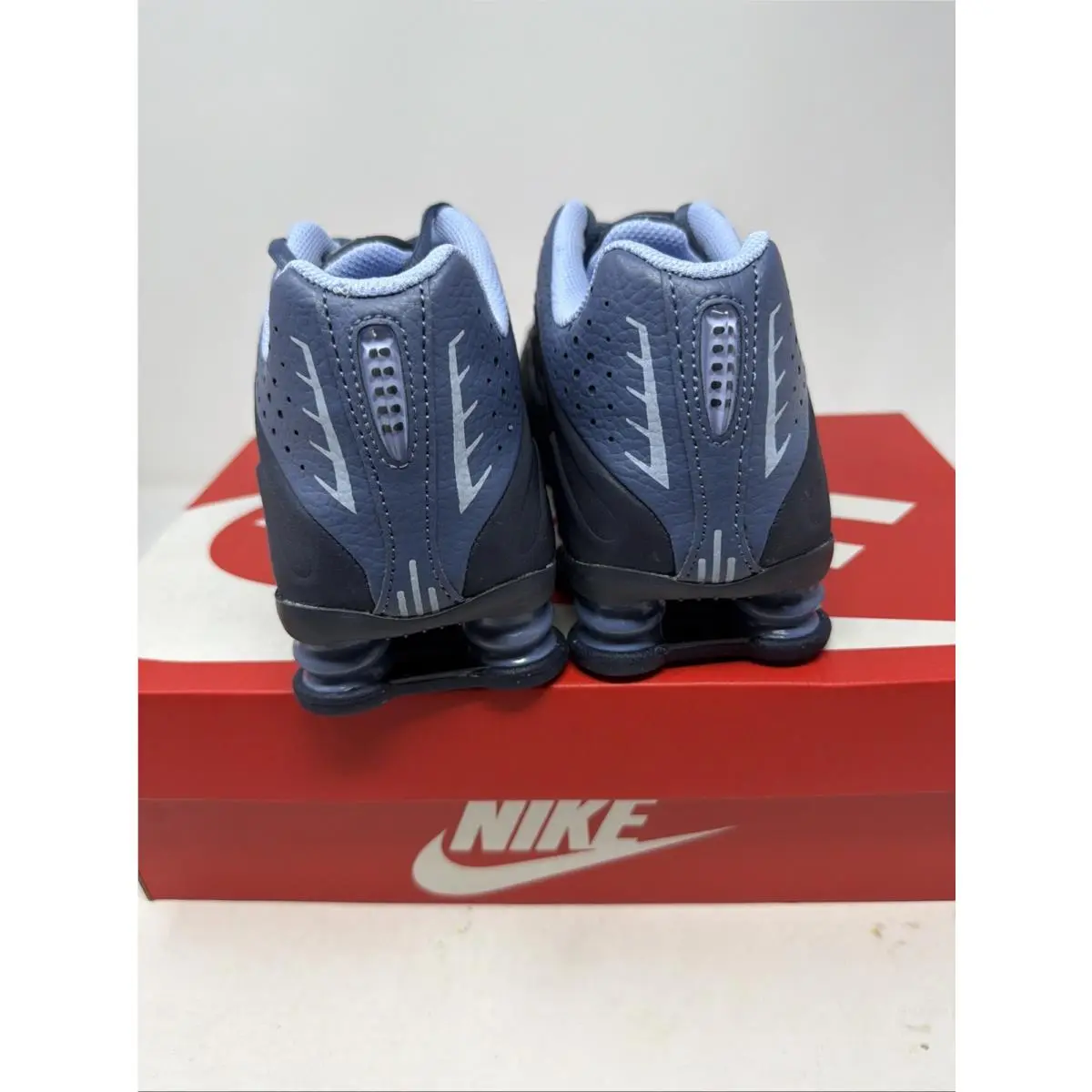 Nike shoes - Nike Shox R4 - Shox - Blue 1