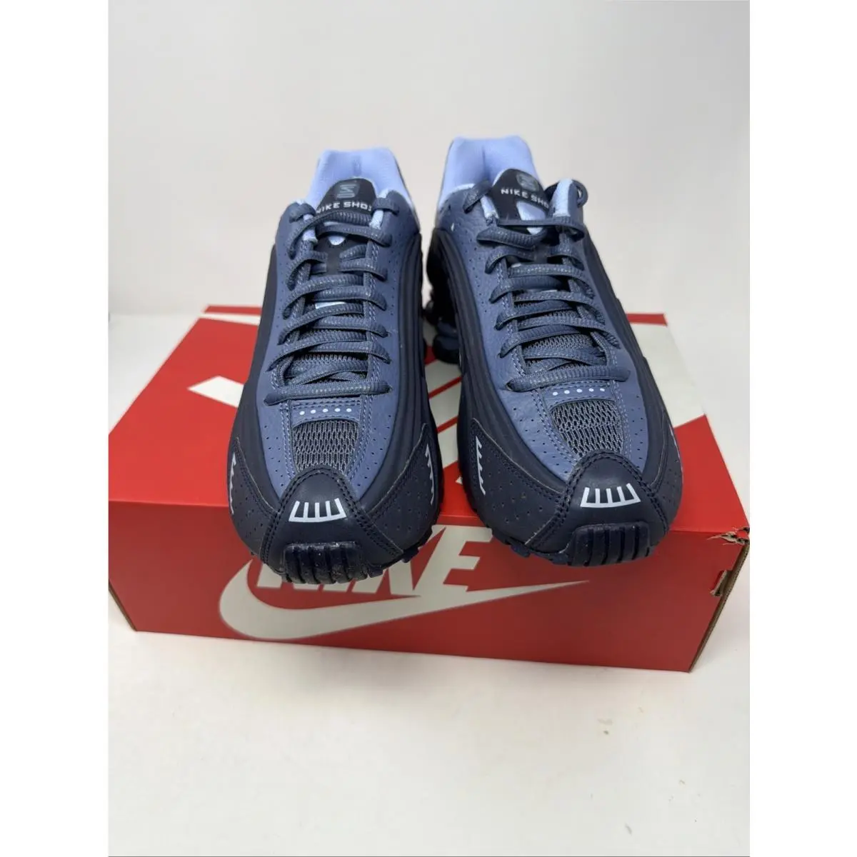 Nike shoes - Nike Shox R4 - Shox - Blue 3