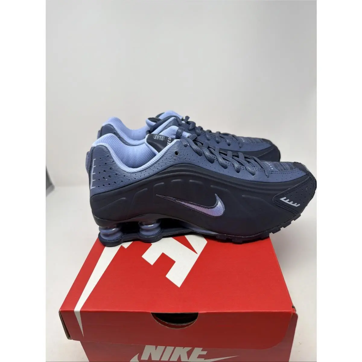 Nike shoes - Nike Shox R4 - Shox - Blue 2