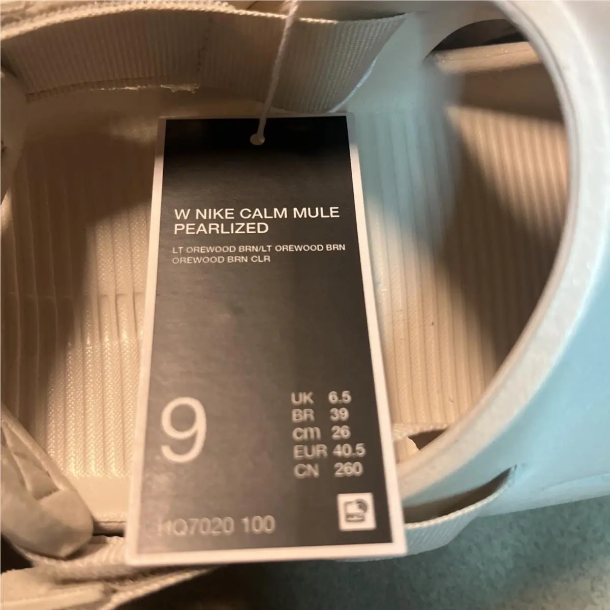 Nike shoes - Nike Calm Mule - Calm Mule - HQ720 100 - Pearlized (UPC: 0198482041120) 11