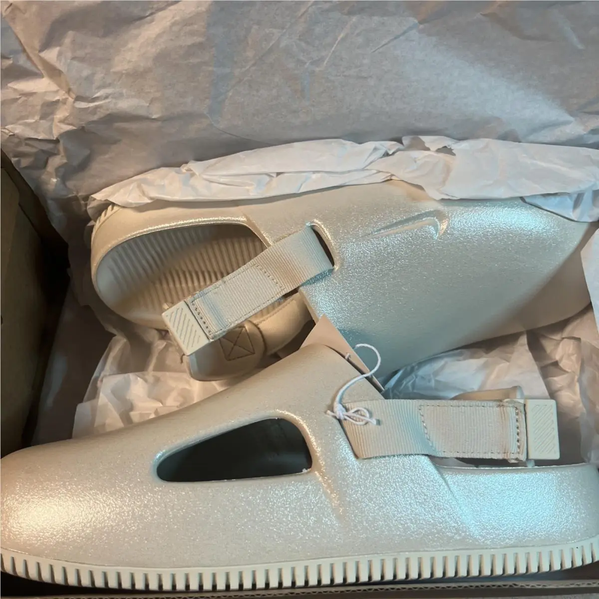 Nike shoes - Nike Calm Mule - Calm Mule - HQ720 100 - Pearlized (UPC: 0198482041120) 0