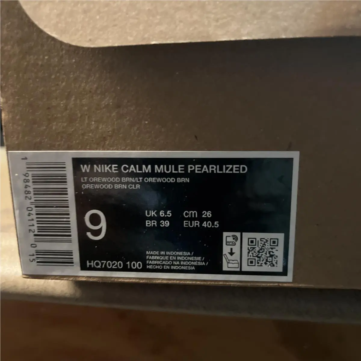 Nike shoes - Nike Calm Mule - Calm Mule - HQ720 100 - Pearlized (UPC: 0198482041120) 2