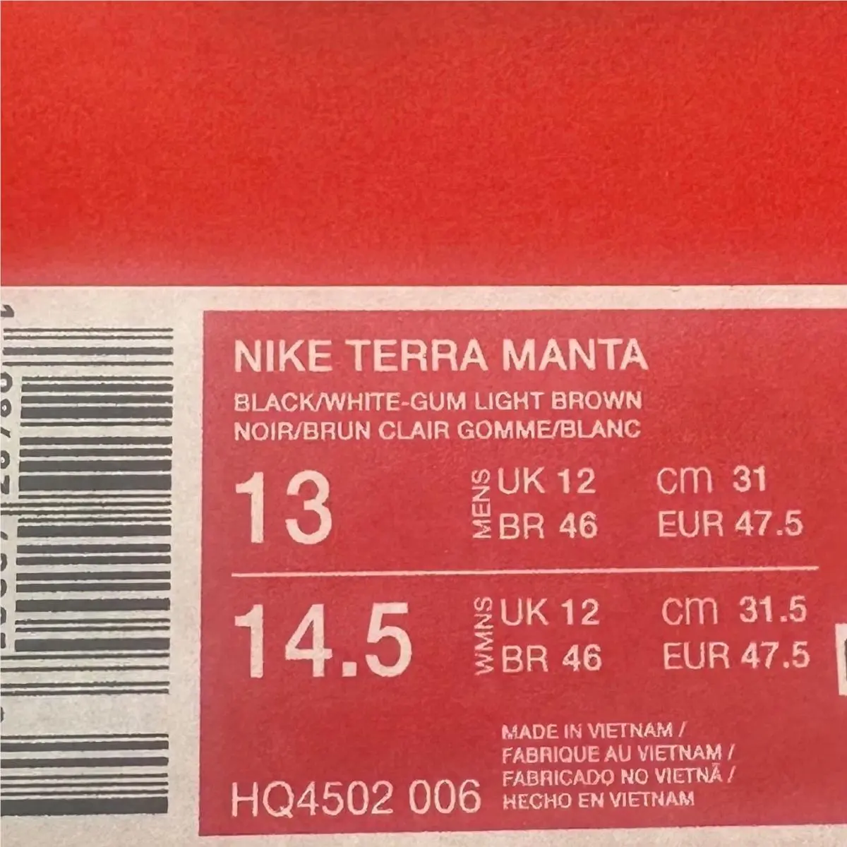 Nike shoes - Terra Manta - Terra Manta - Black 4