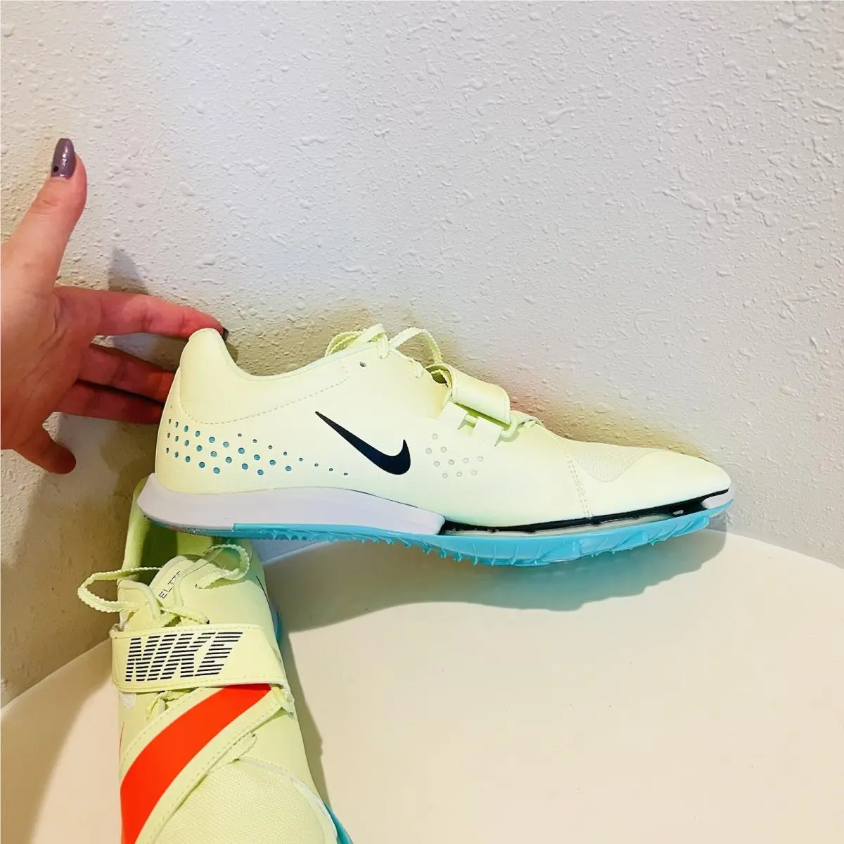 Nike shoes - Nike Zoom LJ - Zoom - Neon yellow 8