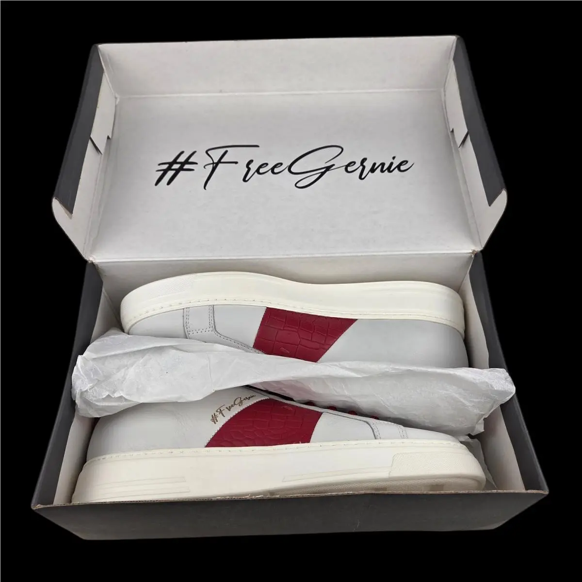Nike shoes - Gernie 613 `s - Gernie - 671002 WRC - White, Maroon 9
