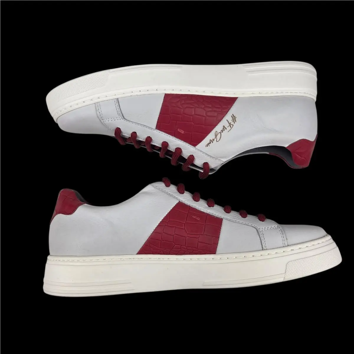 Nike shoes - Gernie 613 `s - Gernie - 671002 WRC - White, Maroon 2