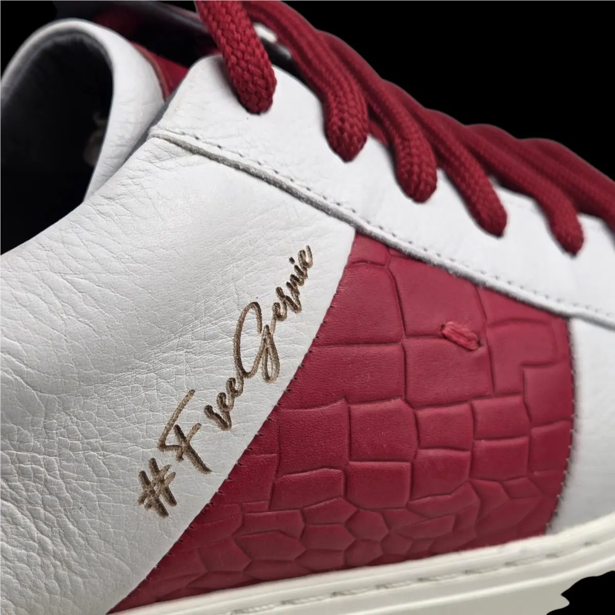 Nike shoes - Gernie 613 `s - Gernie - 671002 WRC - White, Maroon 4