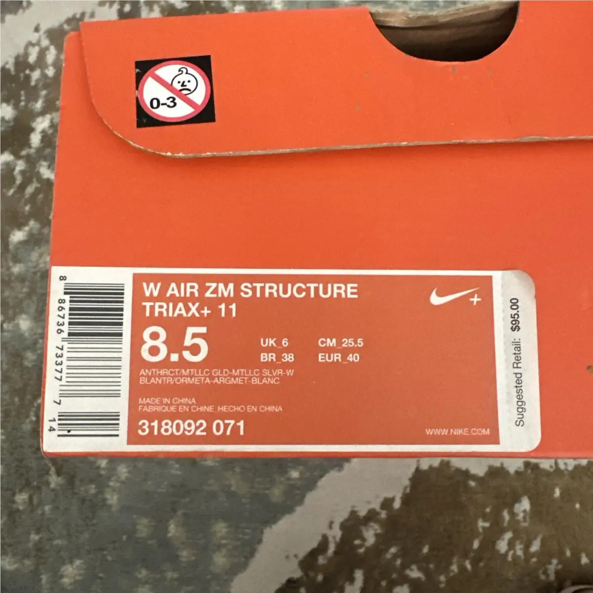 Nike shoes - Nike Air Structure Triax - Air Structure Triax - Multicolor 0