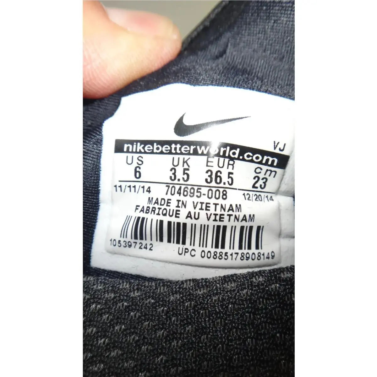 Nike shoes - Free 5.0 TR Fit 5 - 704695-008 - Black 8