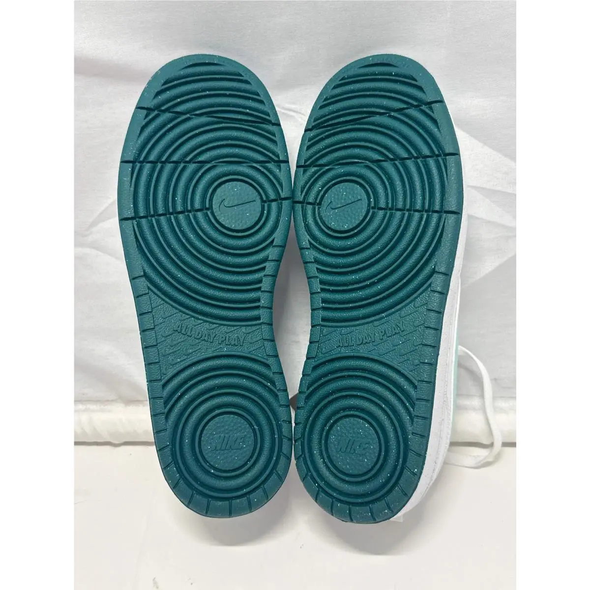 Nike shoes - Nike Court Borough Low Recraft GS - DV5456-102 - White, Jade Ice, Geode Teal (UPC: 196608431022) 4