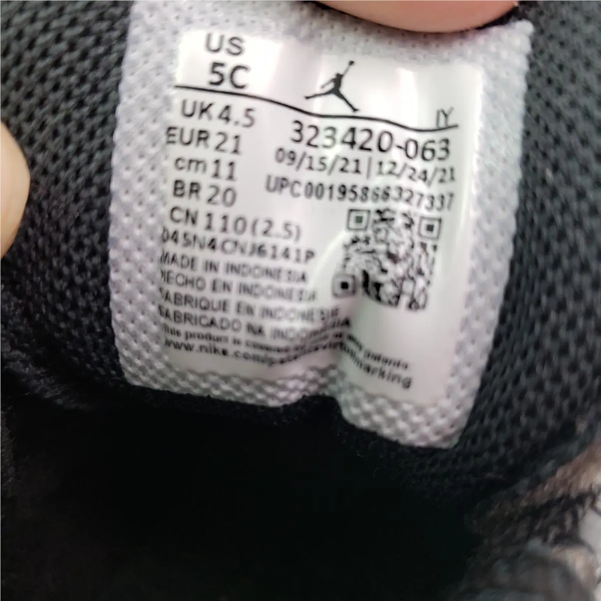 Nike shoes - Jordan 6 Rings - Rings - Black 7