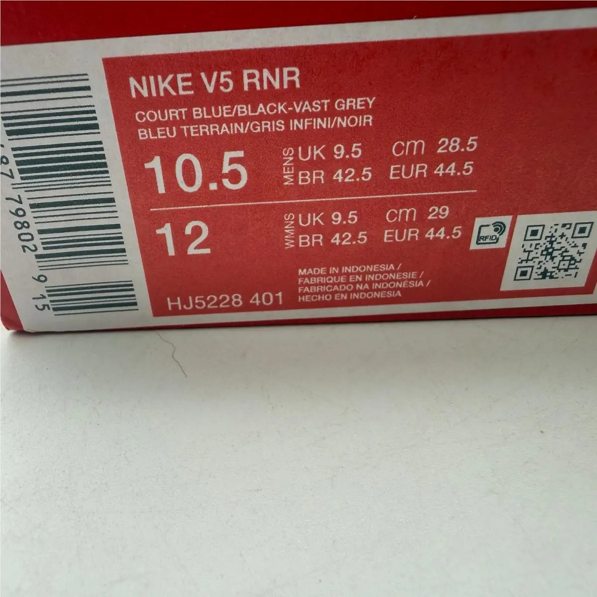 Nike shoes - Nike V5 RNR - RNR - Blue 5