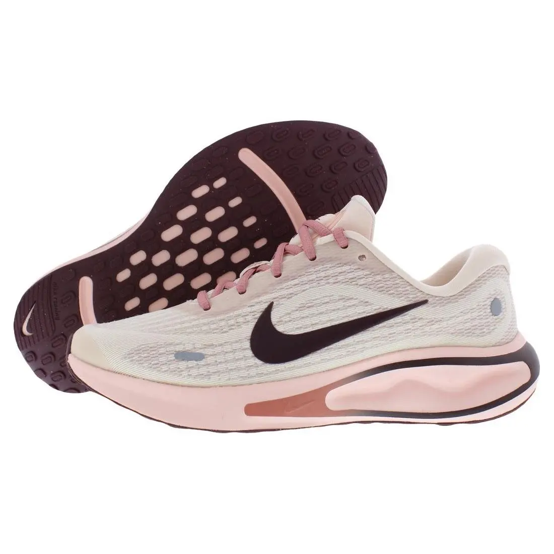 Nike Journey Run Womens Shoes Size 8.5 Color: Guava Ice/burgundy Crush