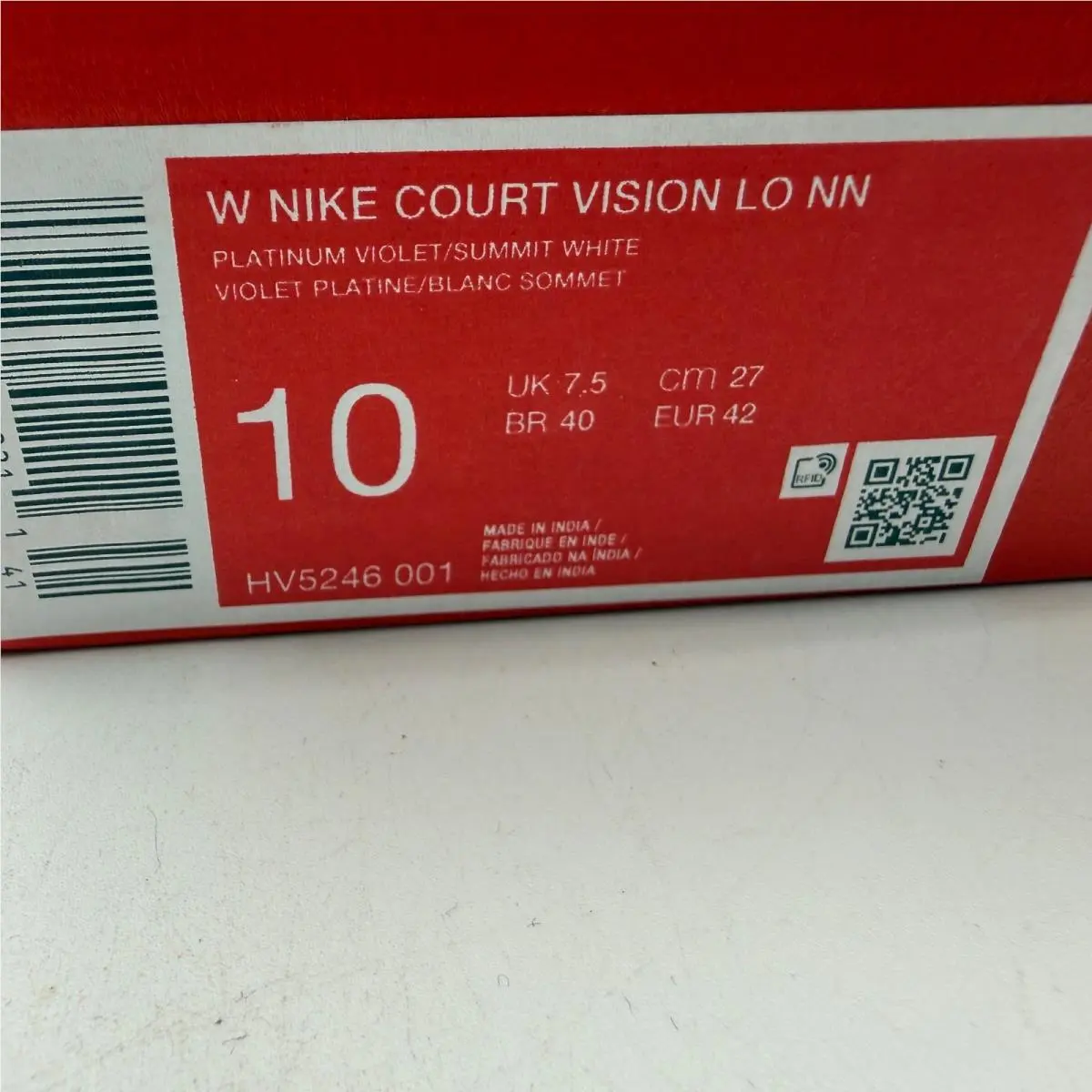 Nike shoes - Nike Court Vision Low NN - Purple 0