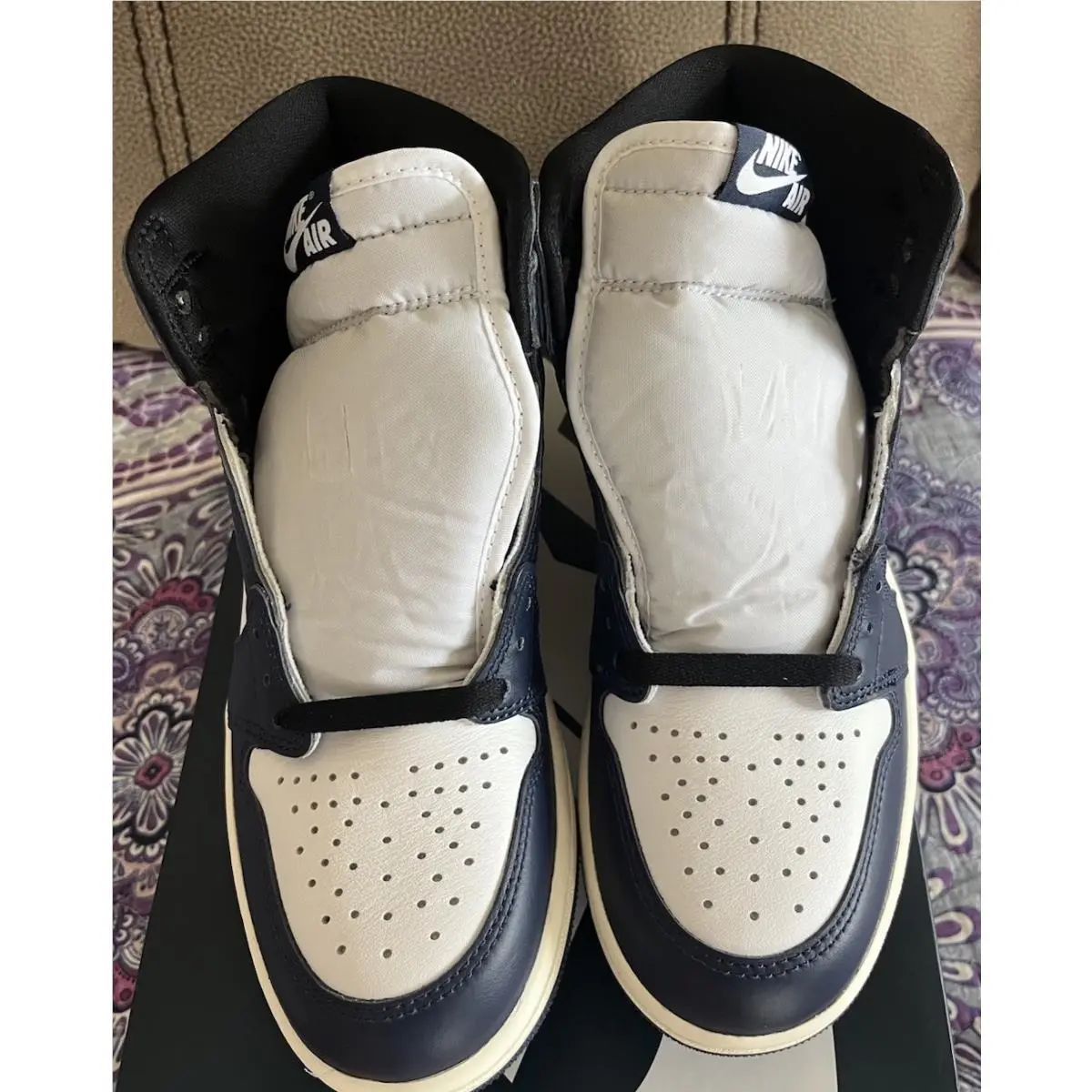Nike shoes - Air Jordan 1 - Air - Blue 3